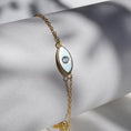 Load image into Gallery viewer, 14K Diamond Eye Bracelet INAGIO
