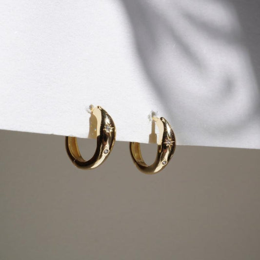 14K Serene Hoops Set INAGIO