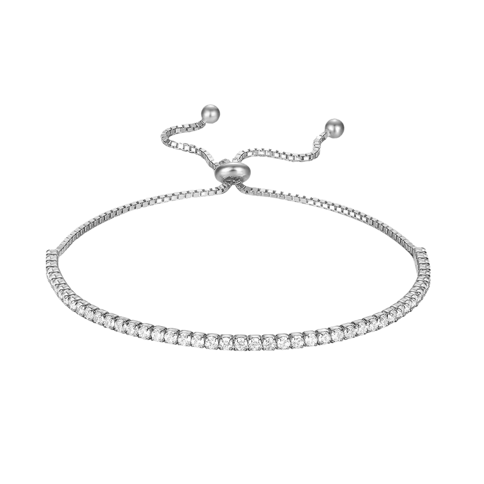 INAGIO 925 sterling silver  tenis bracelet 