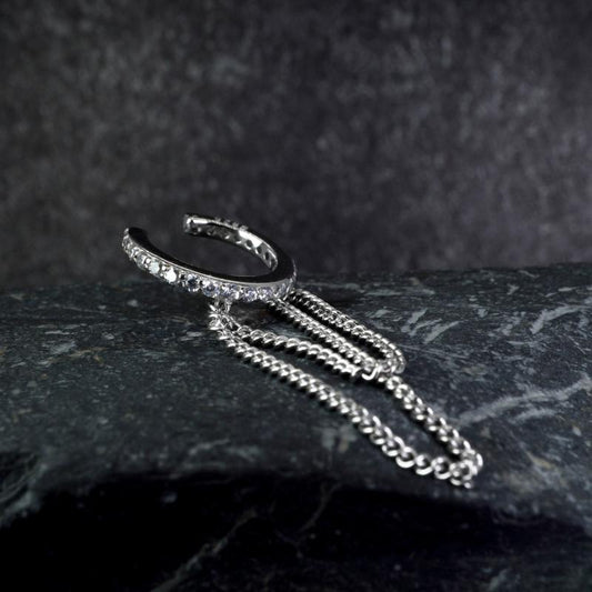 Chain Cuff INAGIO silver piercing