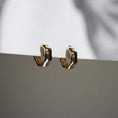 Load image into Gallery viewer, Chunky Hoops Set INAGIO silver piercing
