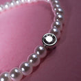 Load image into Gallery viewer, Pearl Bracelet INAGIO silver bracelet
