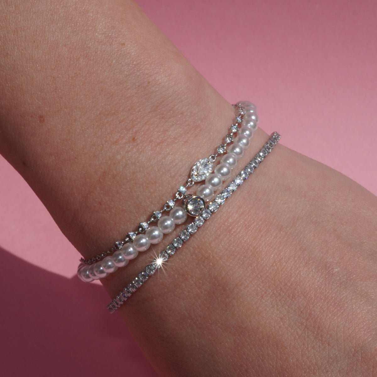 Pearl Bracelet INAGIO silver bracelet